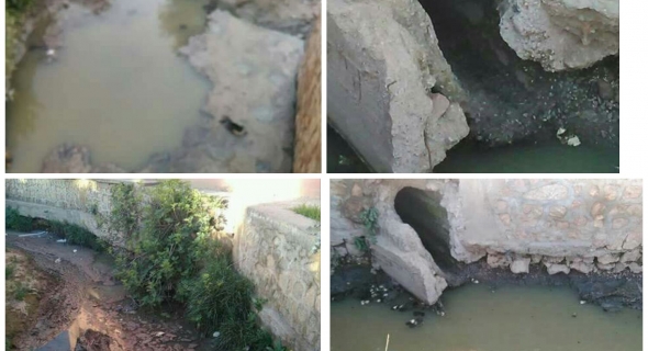 يوكلونا خضرة بولخرارب… اختلاط الواد الحار بمياه واد الحندق المستعمل في السقي الموسمي يتسبب في كارثة بيئية والساكنة ببني ملال تشتكي-الصور-