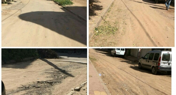 ساكنة حي الليمون تطالب المجلس الجماعي بتزفيت طريق حيهم ويستغربون إقصاءهم-الصور-