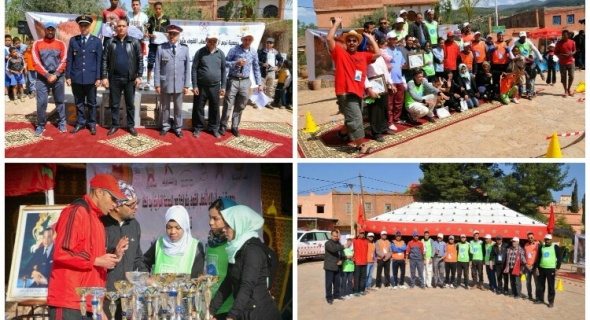 نتائج السباق على الطريق في نسخته الثانية بأوزود باقليم ازيلال