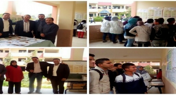 ثانوية سد بين الويدان التأهيلية بأفورار تنظم يوما للإعلام المدرسي والجامعي والمساعدة على التوجيه