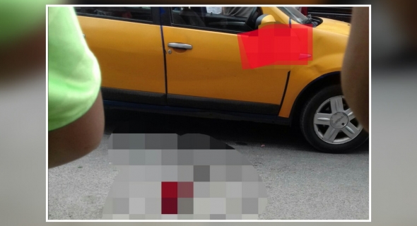 سيارة أجرة صغيرة ببني ملال تدهس تلميذ كان بصدد عبور الطريق وترسله للمستعجلات