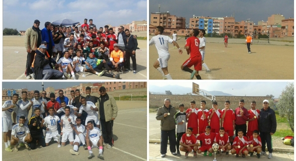 صغار وشبان قصبة تادلة يفوزون بلقب البطولة الاقليمية المدرسية لمديرية بني ملال في كرة القدم