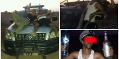 فين وصلنا وقفارت عليهم… “سكايرية” تصورو مع طوموبيل ديال جدارمية ولبسوا قبعات رسمية ونشروهم فالفيس وهذا ما وقع لهم-الصور-