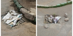 ساكنة حي الأطلس ببني ملال تطالب المسؤولين بتنقية وإصلاح بالوعات الصرف الصحي “المهترئة” ( صور)