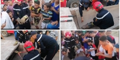 بالفيديو وبراافو عليهم… موقف إنساني لرجال الوقاية المدنية بسوق السبت بعد انقاذ قطة صغيرة علقت يومين بدون أكل وشرب وفرحة وتصفيق للأطفال