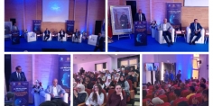 بالصور… الميراوي وزير التعليم العالي وأبو معروف رئيس جامعة السلطان مولاي سليمان والكاتب العام لعمالة بني ملال يترأسون ندوة علمية مهمة حول منصة المحادثة chatGPT