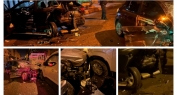 ياااالطيف وبالفيديو… كسيدة خايبة بزاف بين 3 ديال الطوموبيلات فبني ملال