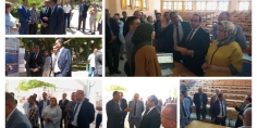بالصور والفيديو… أبو معروف رئيس الجامعة يُشرف رفقة العاملي عميد كلية الآداب ببني ملال على عملية استقبال وتسجيل الطلبة والطالبات ويتفقد فضاءات الكلية