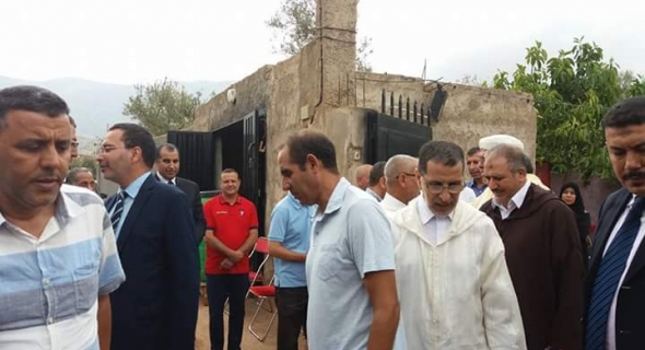بعد العثماني والرميد والخلفي وعمدة الرباط ،دردوري والعطفاوي ببيت العمراني سليمان بدوار تكانت بتيموليلت 