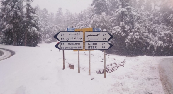 ردو بالكم… نشرة انذارية من المستوى البرتقالي تنبه المغاربة من زخات مطرية قوية وتساقط الثلوج