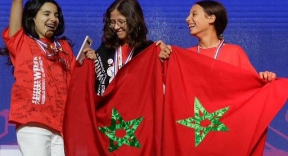 برافو عليهم ويستاهلو التشجيع… المغرب يفوز بالميدالية الذهبية في منافسات الأولمبياد العالمية للروبوتيك