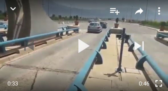 بالفيديو… الطريق السيار بني ملال برشيد بالمجان والعمال يحتجون