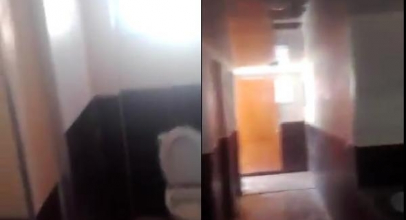 بالفيديو وموووت بالضحك …شوفو آش لقاو الطلبة داخل مرحاض الكلية