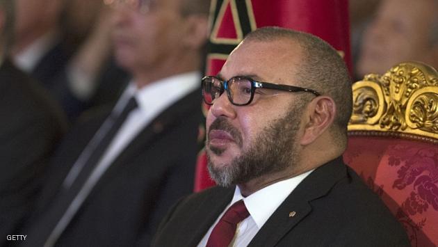 Moroccan King Mohammed VI attends an agreement signing ceremony for the establishment of a Boeing industrial ecosystem in Morocco on September 27, 2016 in the royal palace of Tangiers. / AFP / FADEL SENNA (Photo credit should read FADEL SENNA/AFP/Getty Images)