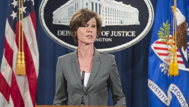 Deputy Attorney General Sally Yates speaks during a press conference to announce environmental and consumer relief in the Volkswagen litigation at the Department of Justice in Washington, DC, June 28, 2016.
Volkswagen has agreed to pay out $14.7 billion in a settlement with US authorities and car owners over its emissions-cheating diesel-powered cars, court documents showed June 28, 2016.
The settlement filed in federal court calls for the German auto giant to either buy back or fix the cars that tricked pollution tests, and to pay each owner up to $10,000 in cash. / AFP / SAUL LOEB (Photo credit should read SAUL LOEB/AFP/Getty Images)