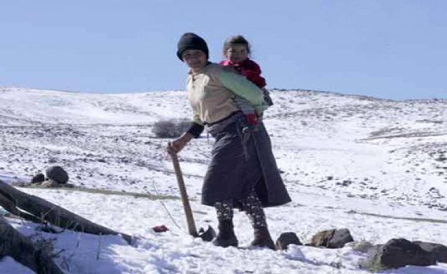 معاناة ساكنة الجبل مع قسوة الثلوج