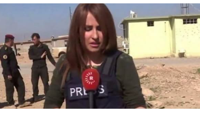 مقتل صحافية بانفجار لغم داعشي بالعراق – فيديو-