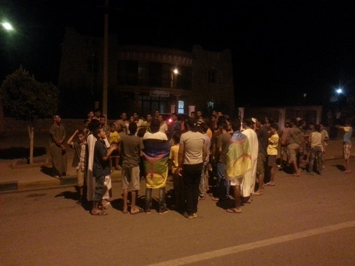 شباب بني عياط المركز يواصلون حراكهم للمطالبة بمطالب اجتماعية مستعجلة