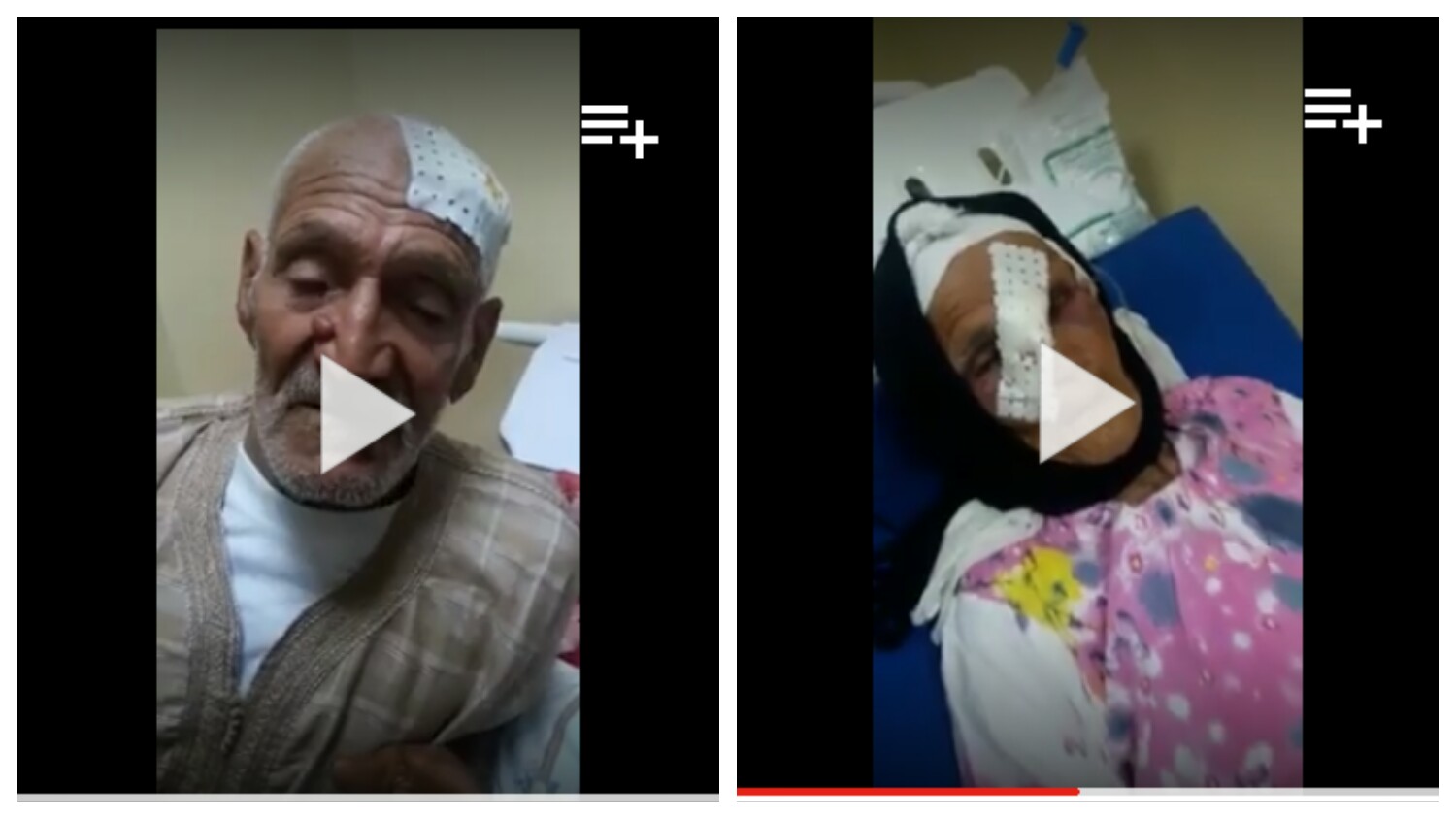 واش سيبة هدي… اصابة مسن وزوجته المسنة بجروح خطيرة من طرف أشخاص وهذه رسالته المؤثرة =فيديو=