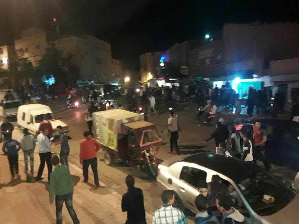 فرحة عارمة بافورار احتفالا بتأهل المنتخب المغربي لمونديال روسيا 