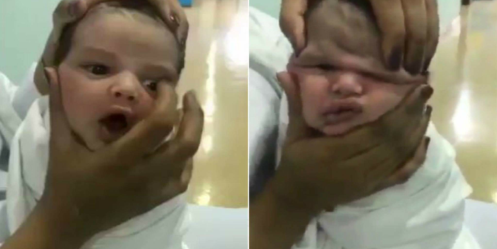 فيديو صادم… تصرف همجي لممرضات بالسعودية بتعذيبهن لرضيع