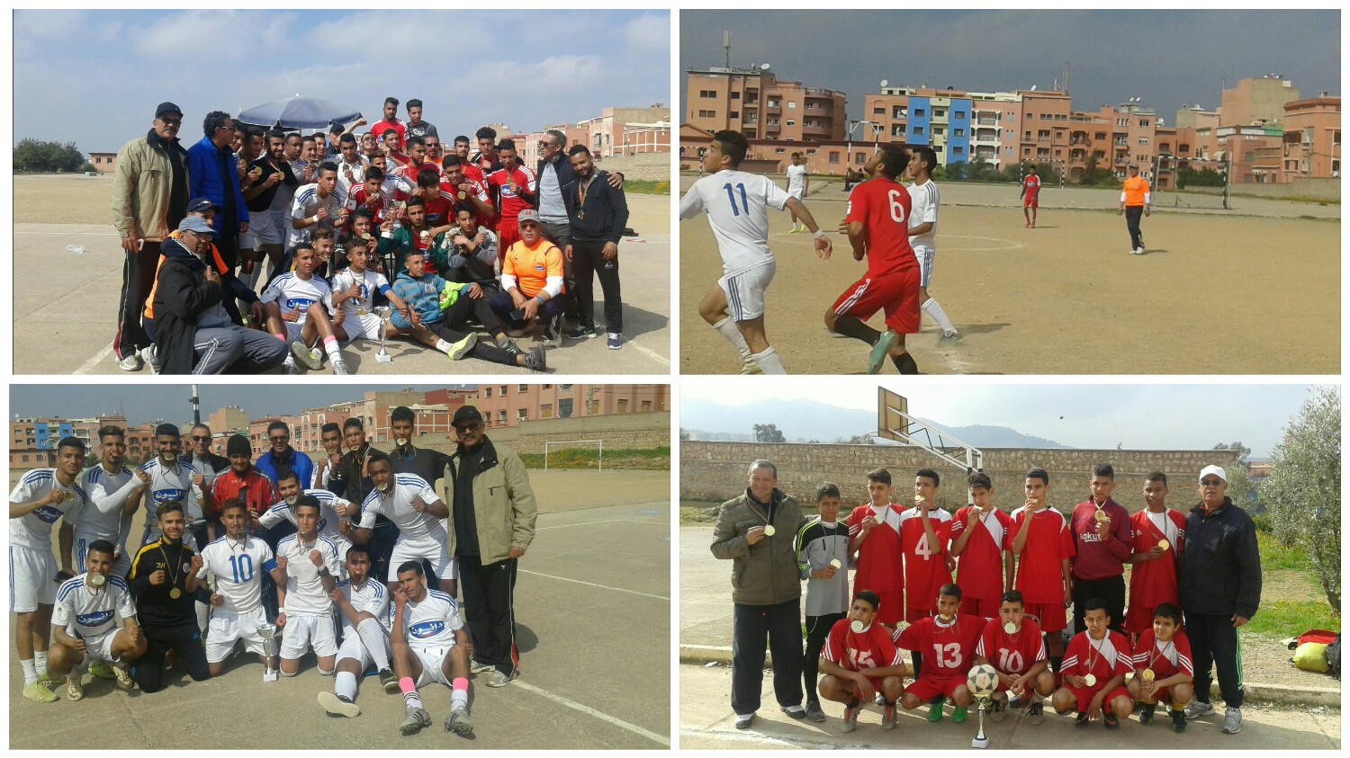 صغار وشبان قصبة تادلة يفوزون بلقب البطولة الاقليمية المدرسية لمديرية بني ملال في كرة القدم