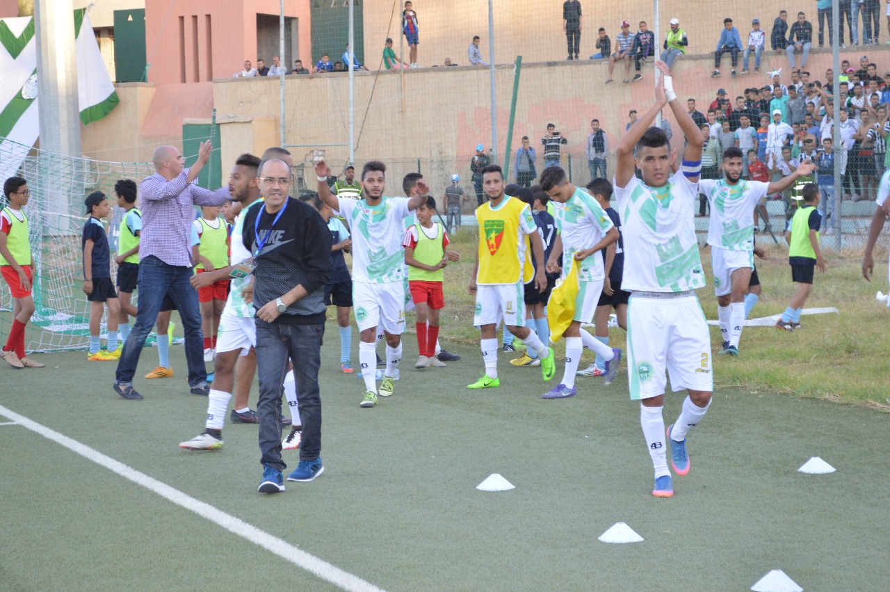 رئيس الجامعة المغربية لكرة القدم يبعث برسالة شكر لرجاء بني ملال والفريق الملالي يستعد للانتصار في المقابلة القادمة