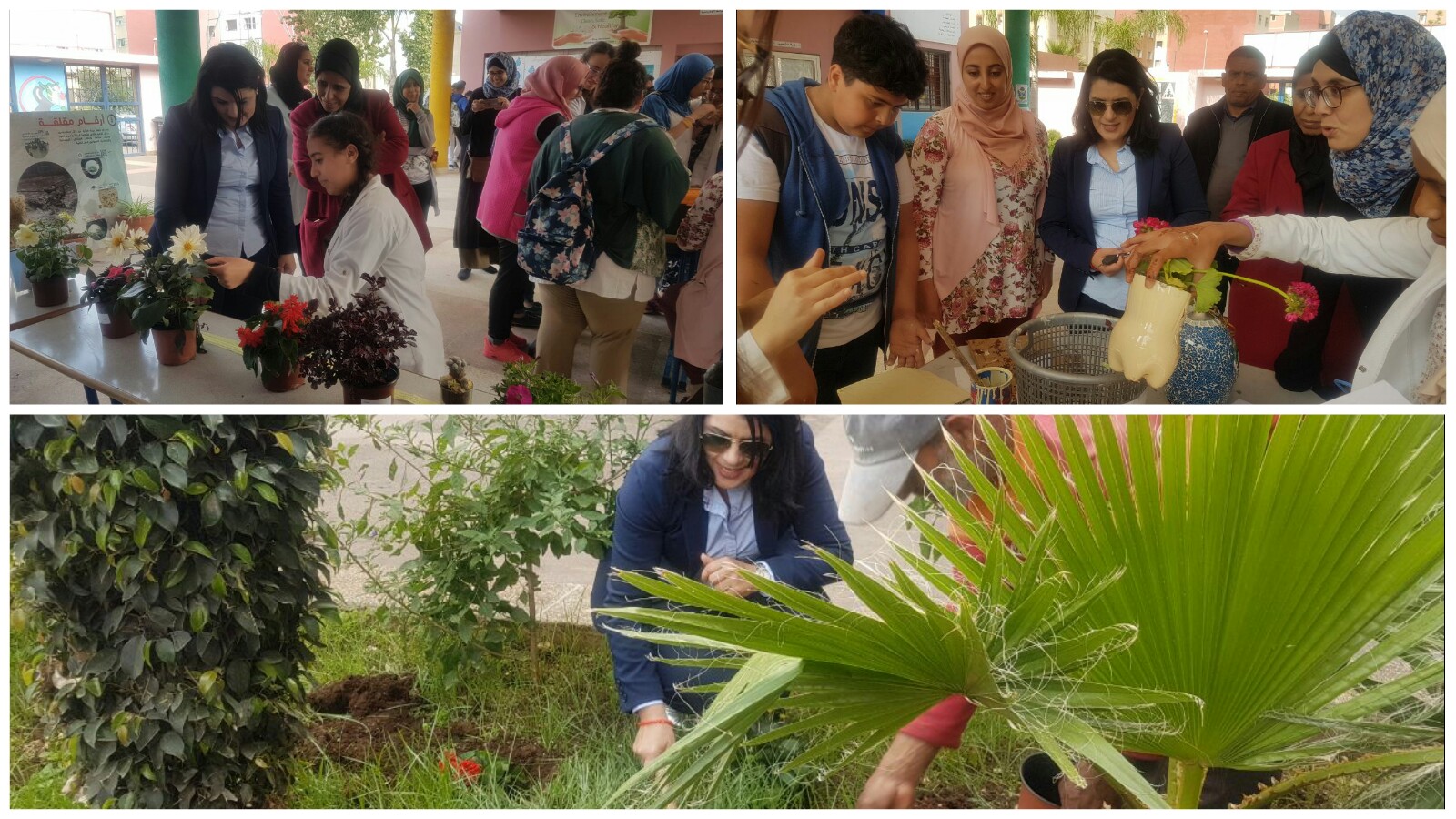 “معا نحافظ على بيئتنا” شعار الأسبوع البيئي التي احتضنته ثانوية عبد الكريم الخطابي بمديرية عين الشق