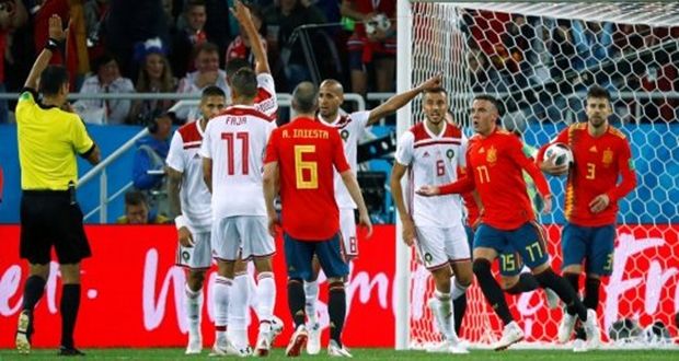 الجامعة الملكية المغربية لكرة القدم تراسل الاتحاد الدولي الفيفا بسبب الظلم التحكيمي بنهائيات كأس العالم روسيا 2018