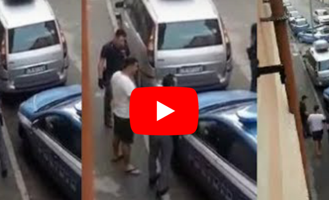 بالفيديو… مهاجر مغربي يفر من قبضة الشرطة الإيطالية على طريقة أفلام الأكشن!