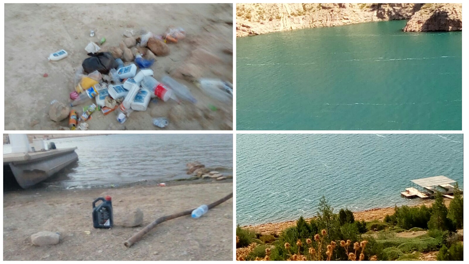 بالصور… كارثة تلوث مياه بحيرة بين الويدان تثير مخاوف فعاليات المجتمع المدني