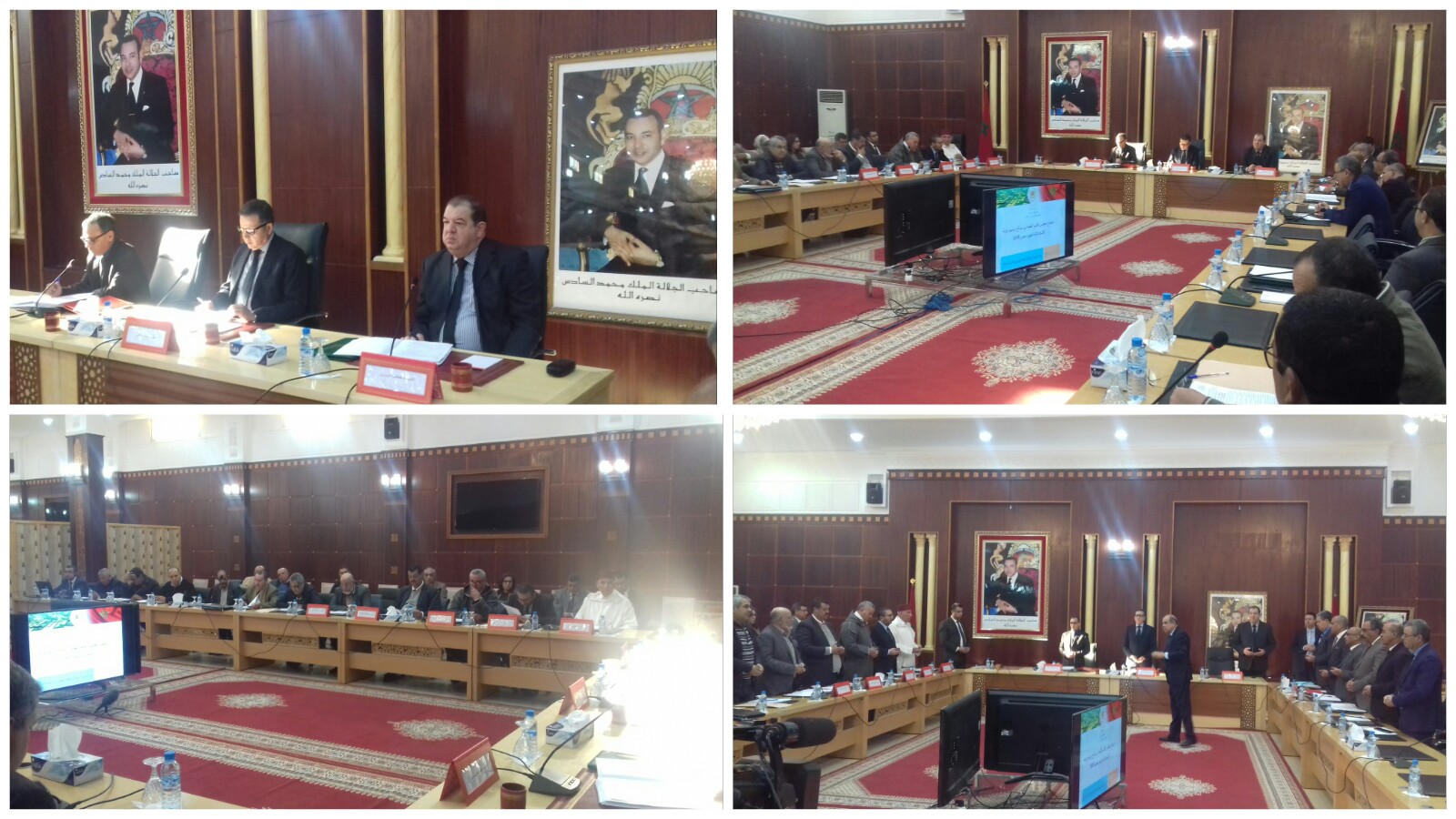المجلس الإقليمي للفقيه بن صالح يعقد دورته الاستثنائية و مشاريع مهمة تأهيلية واقتصادية واجتماعية لتنمية الإقليم