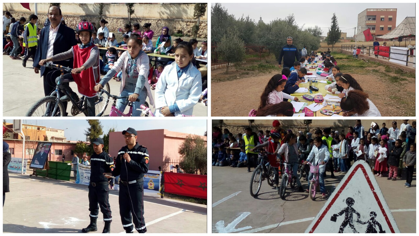 مدرسة اولاد عبد النبي بدار ولد زيدوح تحتفل باليوم الوطني للسلامة الطرقية