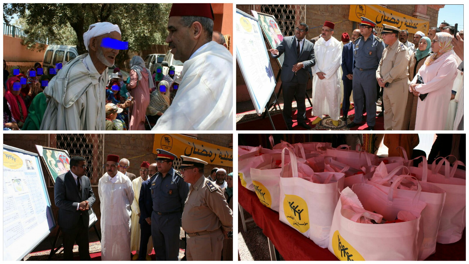 العطفاوي عامل أزيلال يشرف على انطلاقة توزيع الدعم الغذائي و استفادة 13250 أسرة -صور-