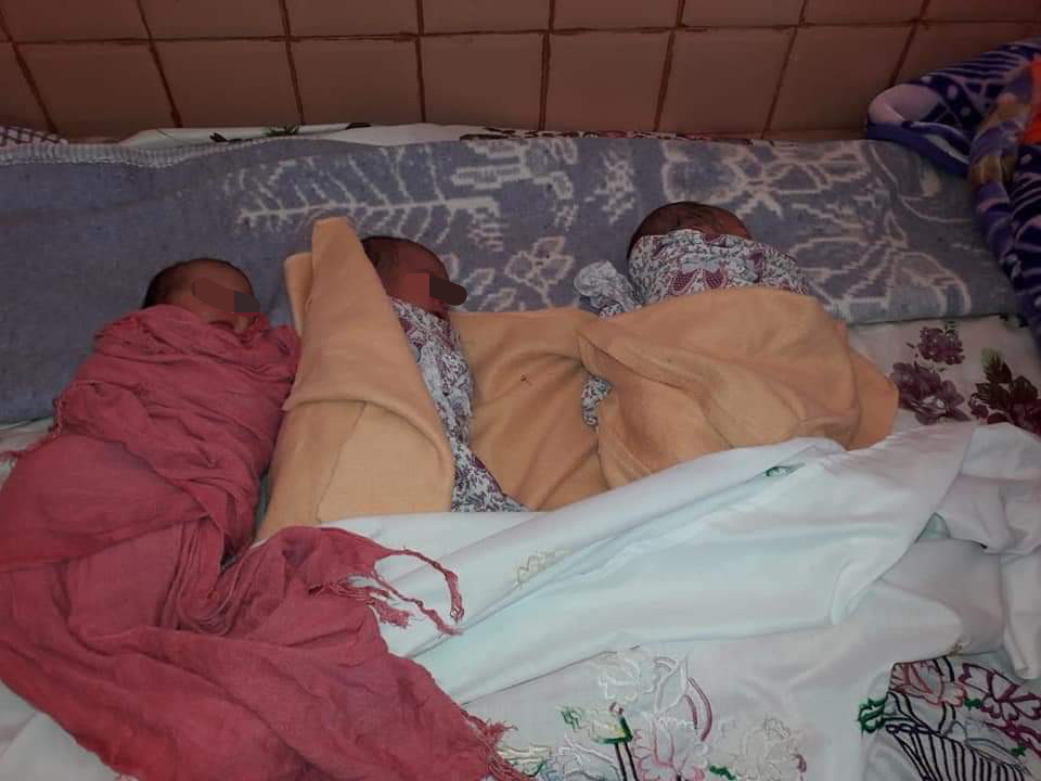 سيدة حامل تضع ثلاثة توائم بالمستشفى الإقليمي بازيلال ومطالب بمساعدتها -صورة-