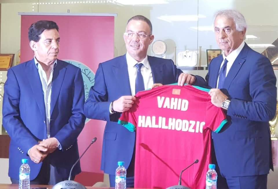الجامعة تقدم رسميا البوسني”وحيد خاليلوزيتش” مدربا جديدا للمنتخب المغربي براتب شهري قدره 80 مليون سنتيم