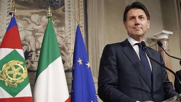 عاجل … رئيس الوزراء الإيطالي جوزيبي كونتي يعلن عن سقوط الحكومة الإيطالية ويوبخ سالفيني