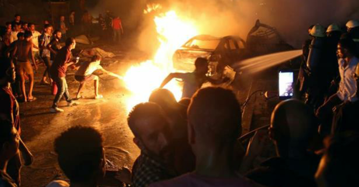 19 قتيلا في حادث خطير وسط القاهرة