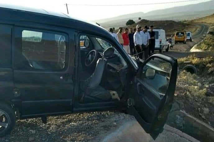 ياربي السلامة والله يرحمو… كسيدة خايبة مات فيها عسكري متقاعد واصابة زوجته و3 من أسرته