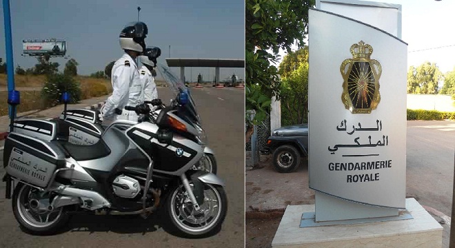 فرقة الدراجين للدرك الملكي ببني ملال تَشن حملة واسعة على الدراجات النارية المُخالفة للقانون وتحجز العشرات منها