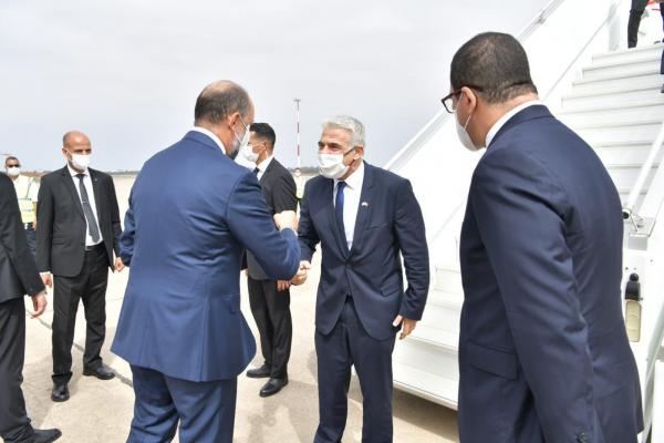 وزير الخارجية الإسرائيلي يصل إلى المغرب في زيارة رسمية