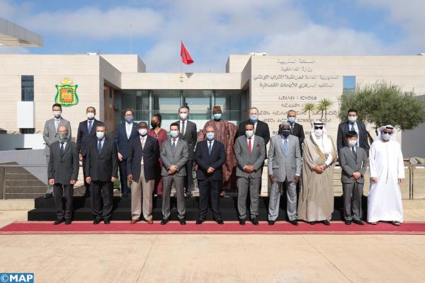 سفراء معتمدين بالمغرب يزورون مقر المكتب المركزي للأبحاث القضائية