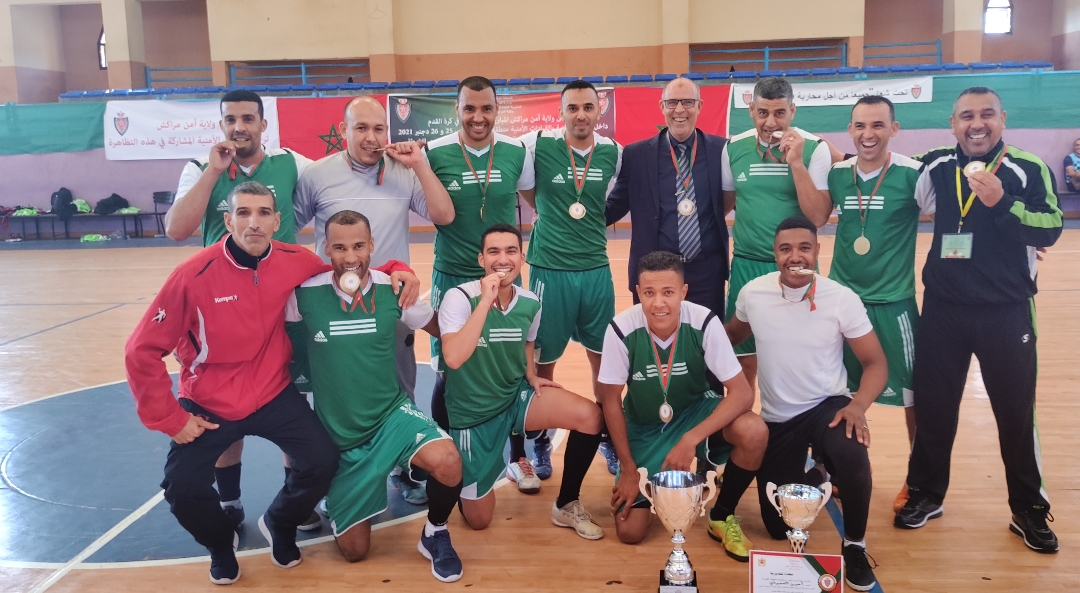 مبروك لممثل الجهة… فريق ولاية أمن بني ملال يفوز بكأس البطولة المنظمة من طرف الاتحاد الرياضي المغربي للشرطة لكرة القدم (صور)