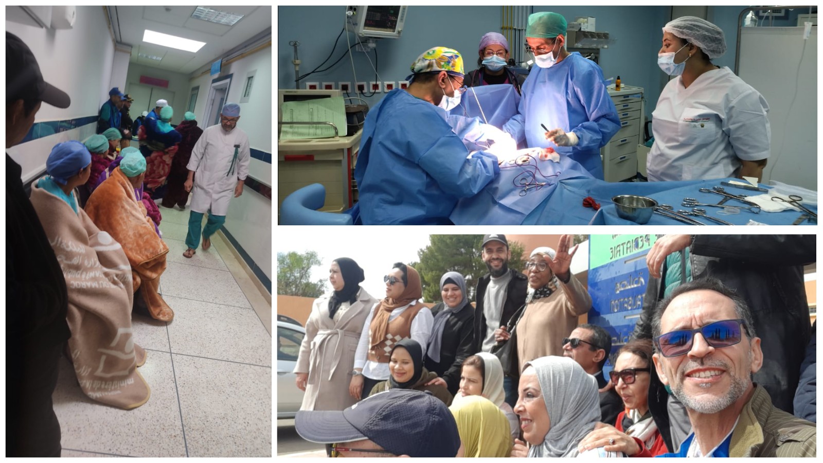 مبادرة مزيانة… 117 مستفيد ومستفيدة من قافلة جراحية واسعة بمختلف التخصصات بمستشفى القرب بدمنات