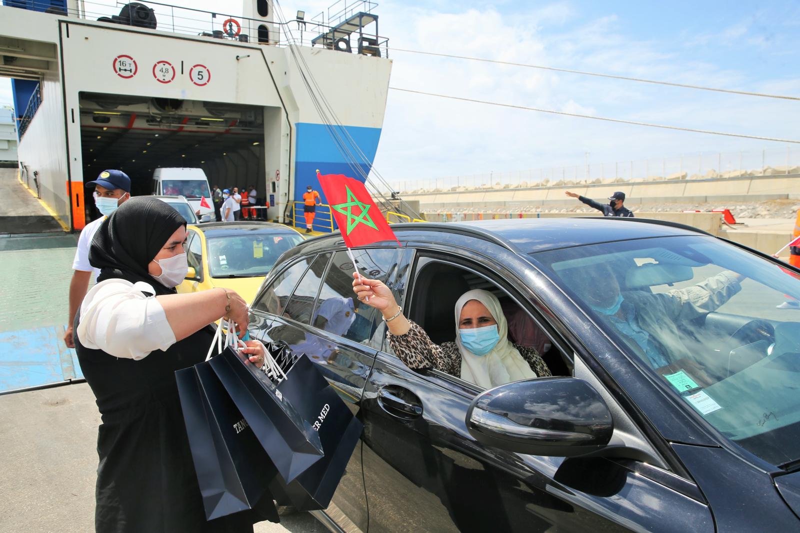 Opération Marhaba 2021 : arrivée du premier navire au port Tanger Med