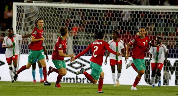 مبرووك وتأهل تاريخي…سيدات المغرب أصبحن أول منتخب عربي يصل إلى كأس العالم بعد الفوز أمام بتسوانا 2-1 وبلوغهن لنصف نهائي كأس أمم إفريقيا