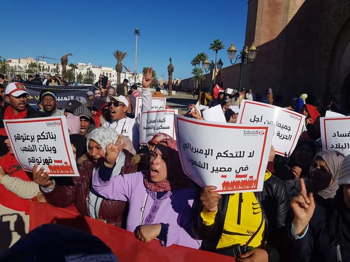 عاجل… مسيرة حاشدة تجوب شوارع الرباط ترفع شعارات قوية ضد الحكومة والغلاء الصاروخي