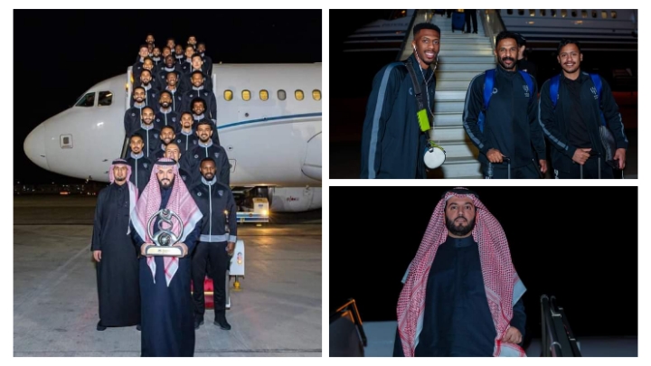 وصول بعثة نادي الهلال السعودي إلى الرباط وسط استقبال كبير وترحيب مشرف من طرف المغاربة (صور)