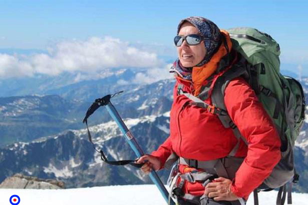 براافو عليها… المغربية بيبانو بشرى تتمكن من تسلق رابع أعلى قمة في العالم