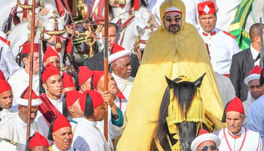 جلالة الملك محمد السادس يقيم حفل الاستقبال بمناسبة عيد العرش المجيد